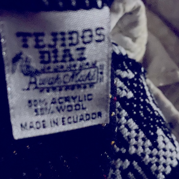 Poncho Etcnic From Ecuador 🇪🇨  one Size - Picture 4 of 4